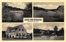 Herschbach/Unterwesterwald Schmitz Hotel Waldesruhe Schwimmbad Gl1961 #146.342 - Other & Unclassified