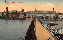 Koblenz Schiffbrücke Gl1915 #146.062 - Autres & Non Classés