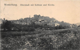 Westerburg Oberstadt Mit Schloss Und Kirche Gl1910 #146.350 - Autres & Non Classés