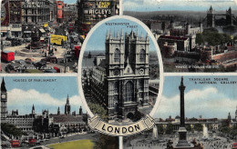 England: London Teilansichten Mehrbildkarte Gl1956 #147.288 - Andere & Zonder Classificatie