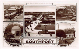 England: Southport - Casino, Bridge, Lord Street, Promenade Ngl #146.801 - Sonstige & Ohne Zuordnung