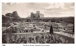 England: London Hampton Court Palace The Dutch Garden Ngl #147.536 - Andere & Zonder Classificatie