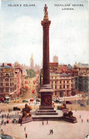 England: London Trafalgar Square Nelson's Column Gl1952 #147.515 - Autres & Non Classés