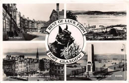 Schottland: Glasgow - Bay St, Port, John Wood St, War Memorial Gl1956 #146.908 - Other & Unclassified