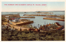 Jersey - St. Helier, Harbour And Elizabeth Castle Ngl #146.984 - Autres & Non Classés