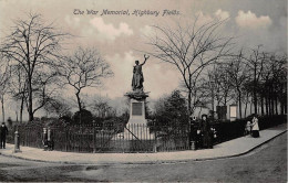 England: London Highbury Fields The War Memorial Ngl #147.530 - Andere & Zonder Classificatie