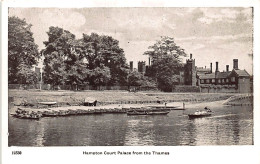 England: London Hampton Court Palace From The Thames Ngl #147.535 - Andere & Zonder Classificatie