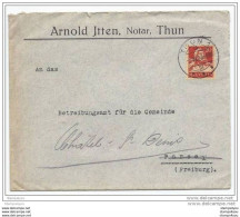 75 - 83 - Enveloppe Envoyée De  Thun 1926 - Cartas & Documentos