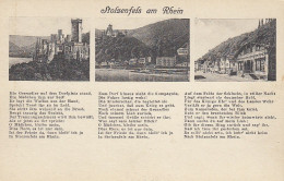 Stolzenfels Am Rhein Mehrbildkarte Mit Gedicht Ngl #D2334 - Autres & Non Classés