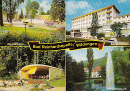 Wildungen Bad Reinhardtsquelle Mehrbildkarte Ngl #D1734 - Other & Unclassified