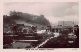 Schottland: Edinburgh - Castle From Scott Monument Gl1927 #146.891 - Other & Unclassified