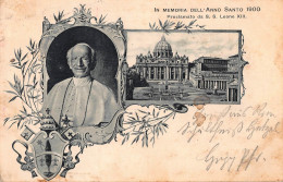 Vatikan: Papst Leone XIII Litho Gl1900 #148.023 - Vaticaanstad