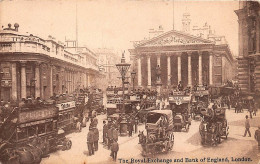 England: London The Royal Exchange And Bank Of England Ngl #147.517 - Other & Unclassified