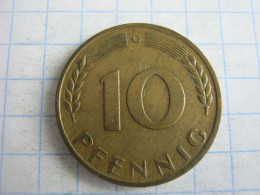 Germany 10 Pfennig 1950 G - 10 Pfennig