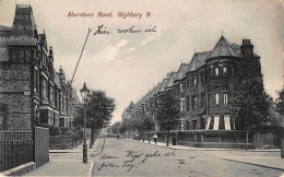 England: London Highbury N. Aberdeen Road Ngl #147.529 - Autres & Non Classés