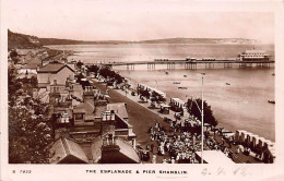 Isle Of Wight - Shanklin, The Esplanade And Pier Gl1913 #147.021 - Other & Unclassified