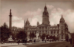 Schottland: Glasgow - Municipal Buildings And Cenotaph Gl1933 #146.916 - Andere & Zonder Classificatie