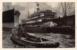 Hamburg Hafen Befrachtung Eines Dampfers Gl1938 #149.257 - Andere & Zonder Classificatie