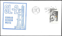 US Space Cover 1973. "Skylab 2" Launch KSC. NASA Cachet - United States