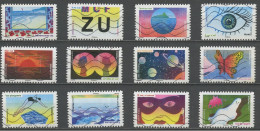 FRANCE -  Les Sens - La Vue - Used Stamps