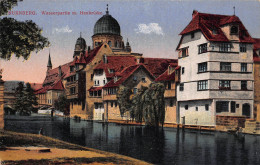 Nürnberg Wasserpartie Mit Heubrücke Ngl #148.756 - Autres & Non Classés