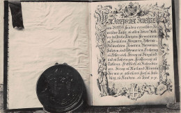 Prag Schriftstück Aus Dem Jüdischen Museum Ngl #148.718 - Other & Unclassified