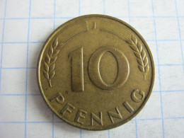 Germany 10 Pfennig 1949 J ( Long J ) - 10 Pfennig