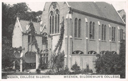 Menin Collège St-Louis Meenen St-Lodewijk's College Ngl #149.557 - Other & Unclassified