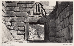 Mycénes Porte Des Lions Ngl #D4081 - Grèce