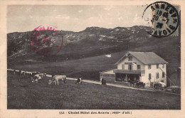 Tiere: Kühe Vor Chalet Hotel Des Aravis Gl1929 #150.710 - Autres & Non Classés