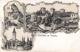 Svetiste Na Trsatu Lithographie Ngl #149.701 - Croatia