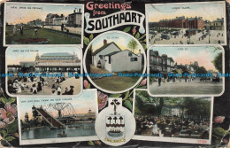 R664298 Greetings From Southport. Lord St. Shaw Series. Multi View - Monde
