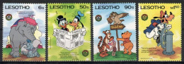 Lesotho 1985 Mi 546-549 MNH  (ZS6 LST546-549) - Disney