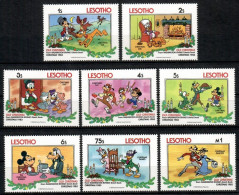 Lesotho 1983 Mi 433-440 MNH  (ZS6 LST433-440) - Hoftiere