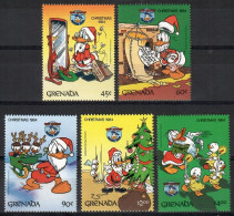 Grenada 1984 Mi 1337-1341 MNH  (ZS2 GRD1337-1341) - Noël