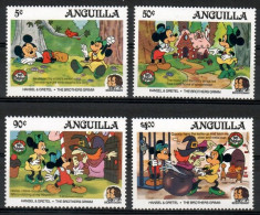 Anguilla 1985 Mi 670-673 MNH  (ZS2 ANL670-673) - Disney