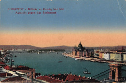 Budapest Aussicht Gegen Das Parlament / Kilátás Az Ország Ház Felé Ngl #149.937 - Hungary