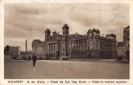 Budapest Palast Der Kgl. Ung. Kurie Gl19? #150.011 - Hungary