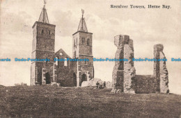 R665675 Herne Bay. Reculver Towers. 1926 - Monde