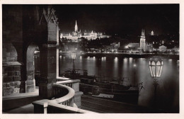 Budapest Panorama In Abendbeleuchtung / Látkép Esti Világitásban Ngl #150.062 - Hongrie