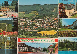 Gruss Aus Bad Driburg Mehrbildkarte Gl1981 #D4994 - Autres & Non Classés