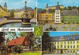 Gruss Aus Rudolstadt Thür. Mehrbildkarte Gl1987 #D5070 - Other & Unclassified