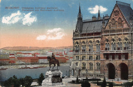 Budapest Országház Andrássy Szobrával/Parlament U. Monument Andrassy Ngl #149.910 - Ungheria