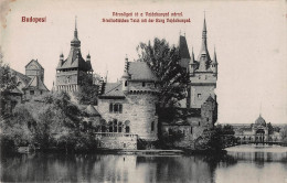 Budapest Stadtwäldchen Teich Mit Dem Schloss Vajdahunyad Ngl #149.982 - Hongrie