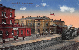 Herbesthal Grenz-Bahnhof Feldpgl1916 #149.582 - Autres & Non Classés