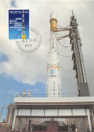 Trägerrakete Ariane Auf Der Abschussbasis In Kourou Franz. Guyana Ngl #151.591 - Andere & Zonder Classificatie