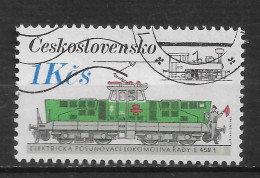 TCHÉCOSLOVAQUIE  N°   2694  " LOCOMOTIVES " - Other & Unclassified