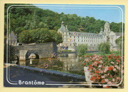 24. BRANTOME – L'Abbaye Et Le Pont Sur La Dronne (voir Scan Recto/verso) - Brantome