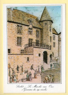 24. SARLAT - Le Marché Au Oies (Gravure Du 19è Siècle) (voir Scan Recto/verso) - Sarlat La Caneda