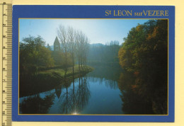 24. SAINT-LEON-SUR-VEZERE – L'un Des Plus Beaux Villages De France (voir Scan Recto/verso) - Autres & Non Classés